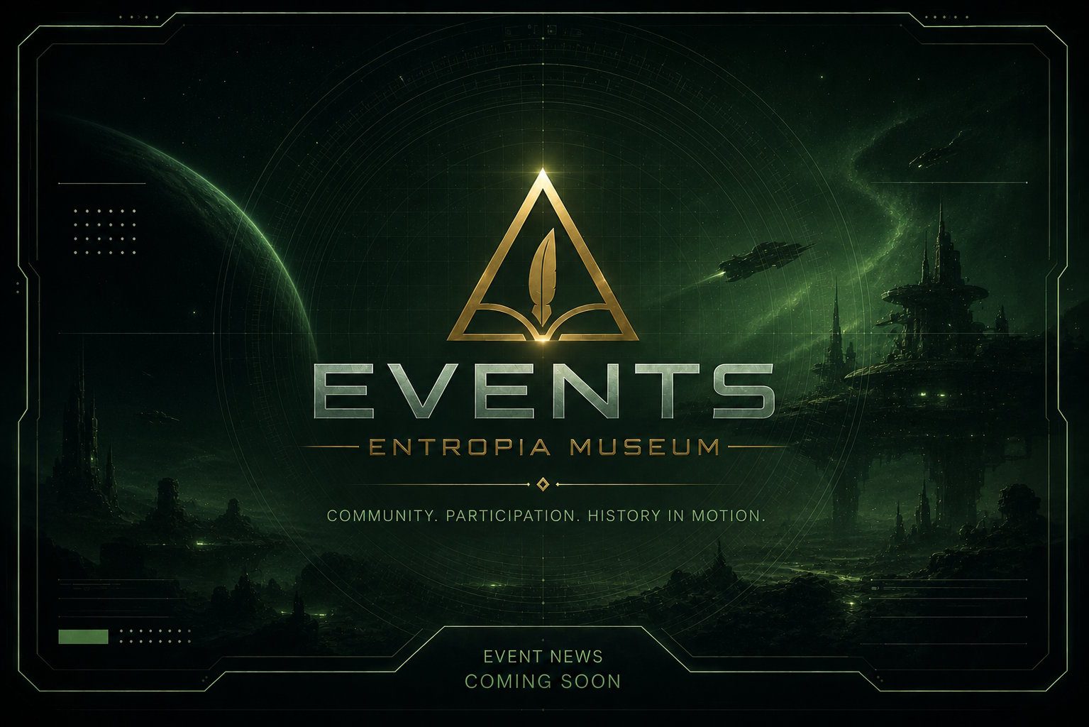 Events announcements
