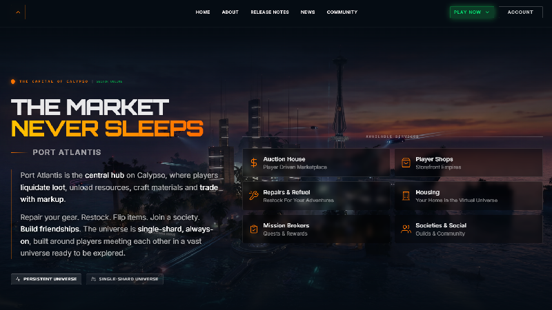 Website and Account Web Overhaul