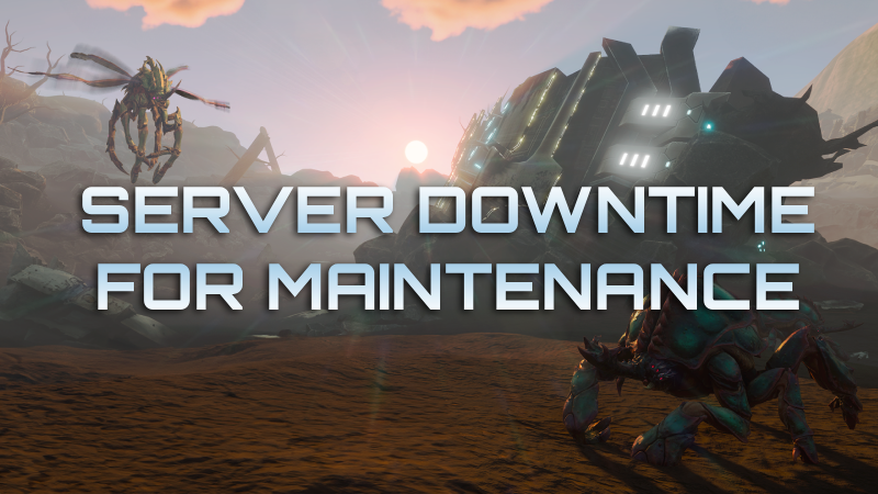 Server Downtime for Maintenance