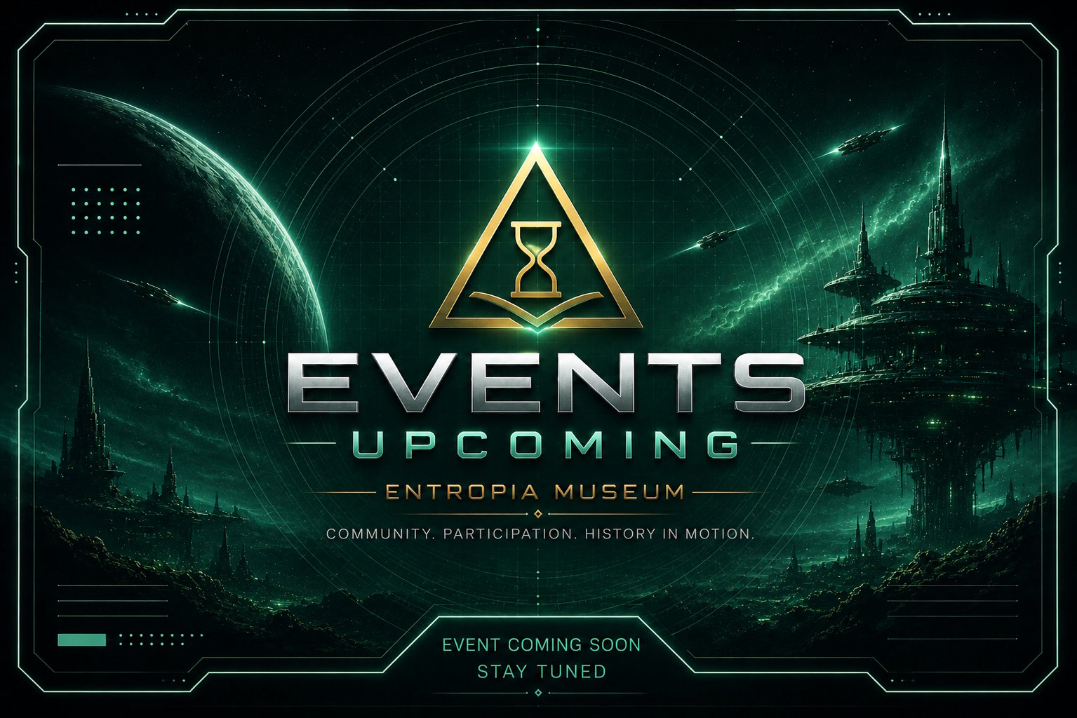 Upcoming event - Total points earned - Top 3 wins prizes