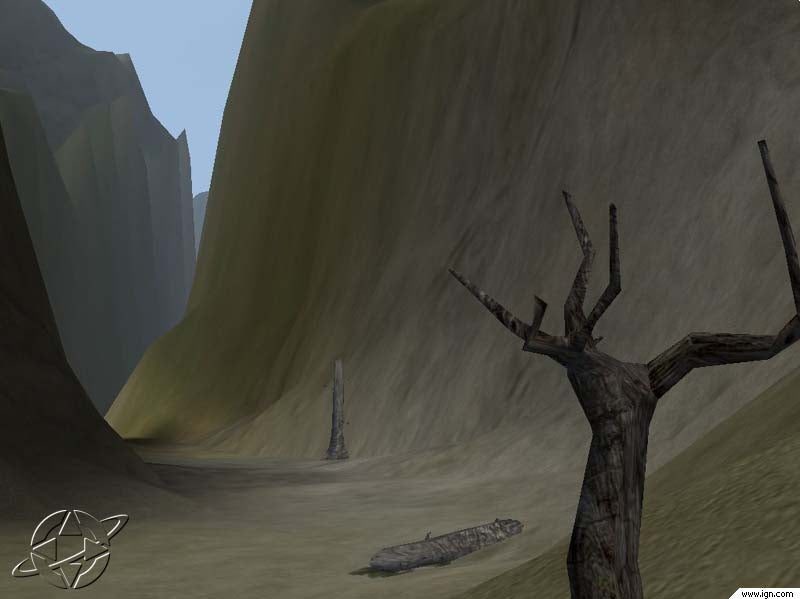 Desolate Canyon Landscape – Entropia Universe Exploration