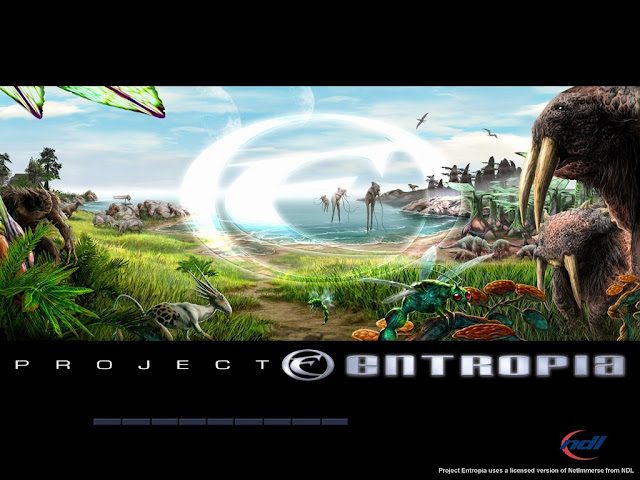 Vibrant Landscape with Creatures – Entropia Universe Scene