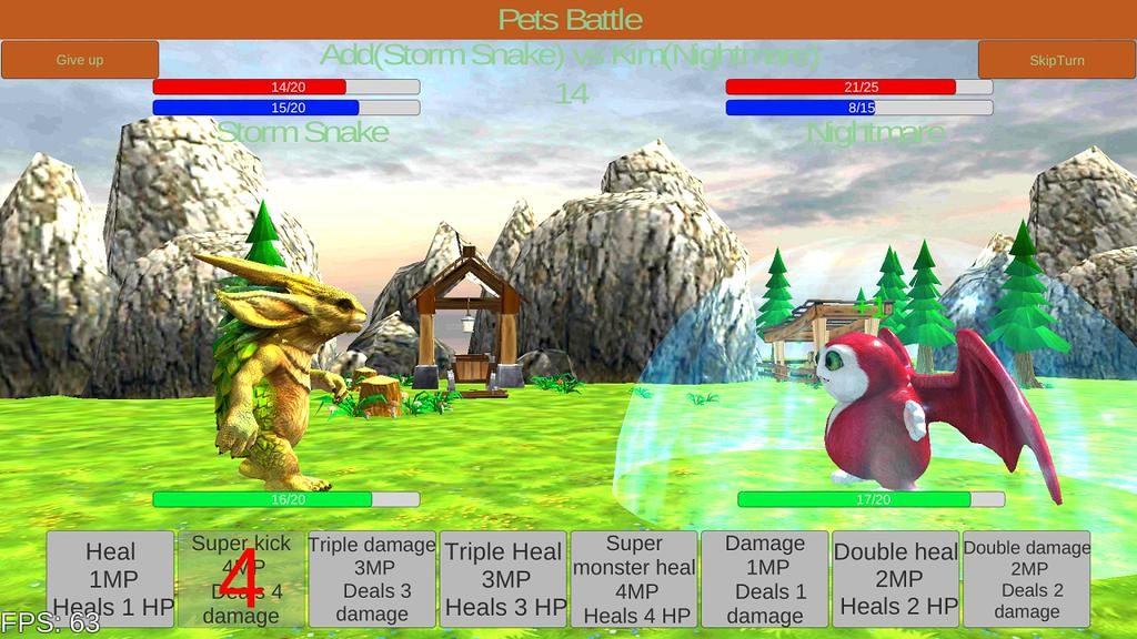 Pet Battle Interface – Entropia Universe Gameplay