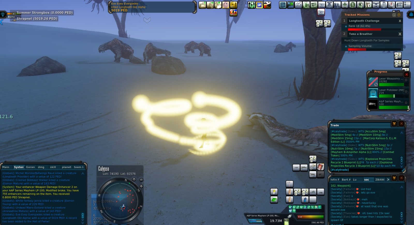 Longtooth Encounter – Entropia Universe Adventure