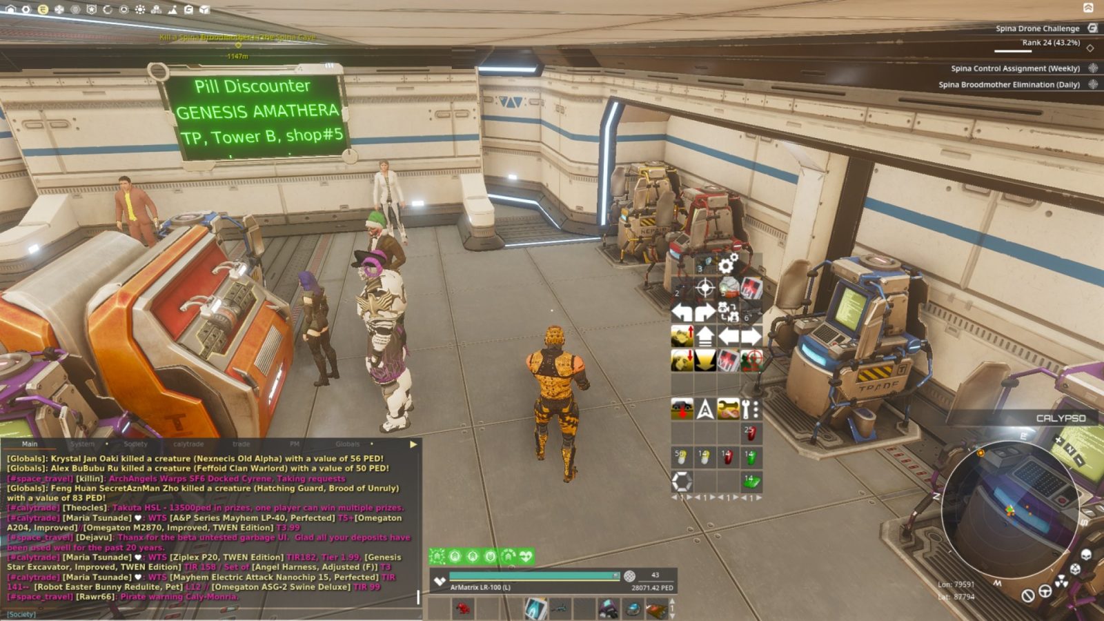 Pill Discounter at Genesis Amathera – Entropia Universe Marketplace