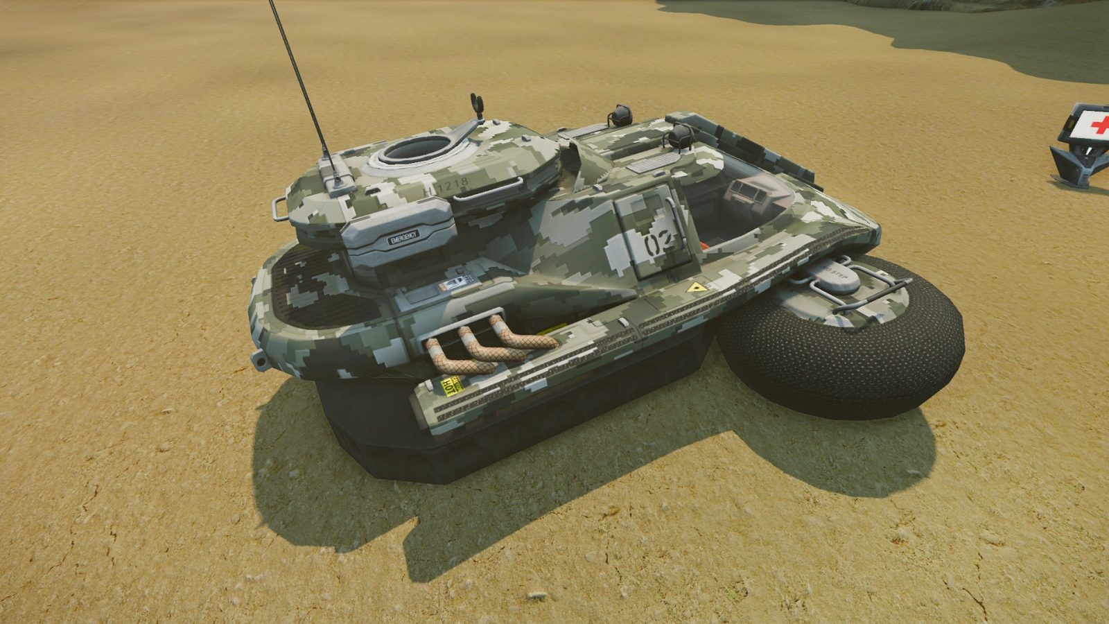 Hovercraft Vehicle – Entropia Universe Exploration